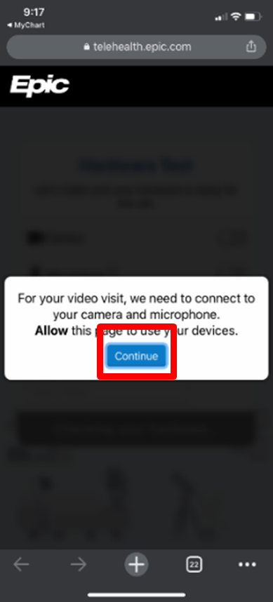 EVC mobile step 6